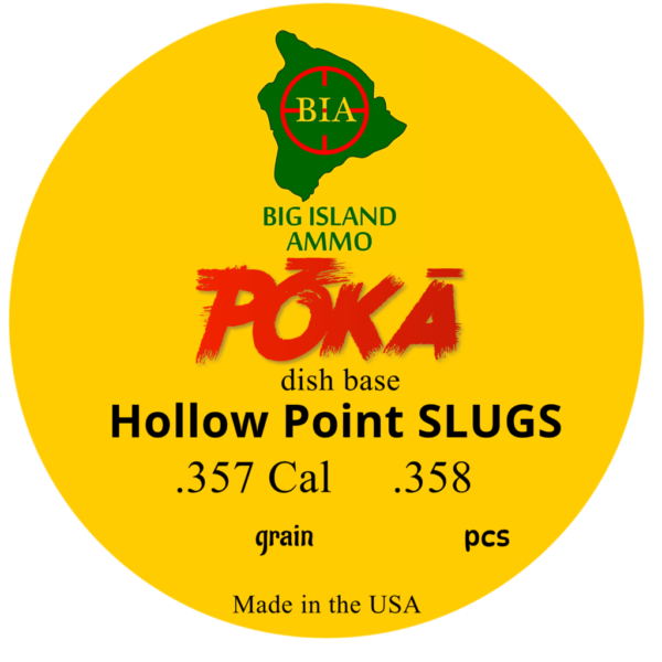.357 Cal Hollow Point Slugs (Dish Base) - Poka