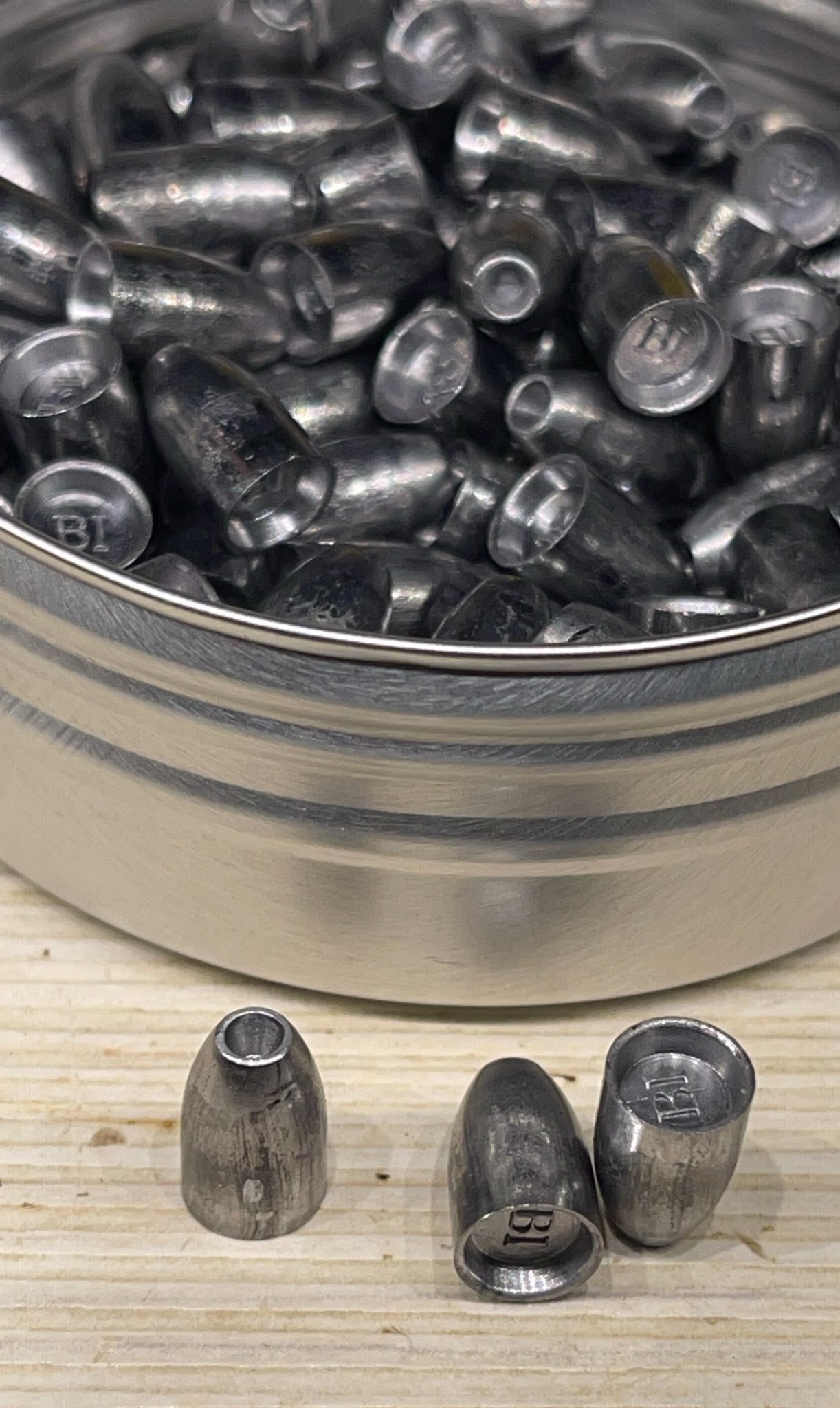 .25 Cal Hollow Point Slugs - Hahau Ikaika - Redesigned! Shallow Taper Base - Image 2